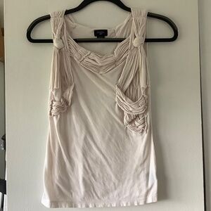 Anthropology Deletta Ruffled Top